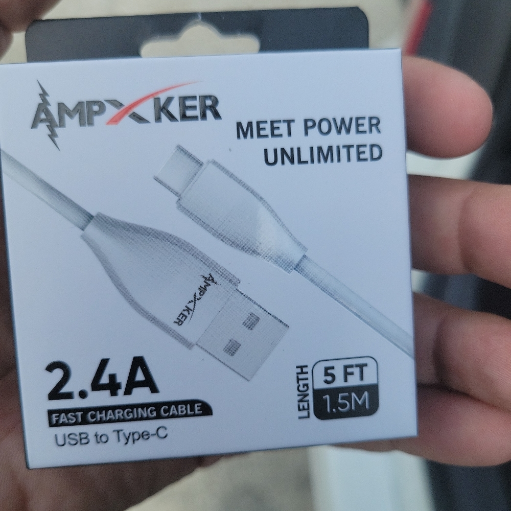 Cables change USB to type C